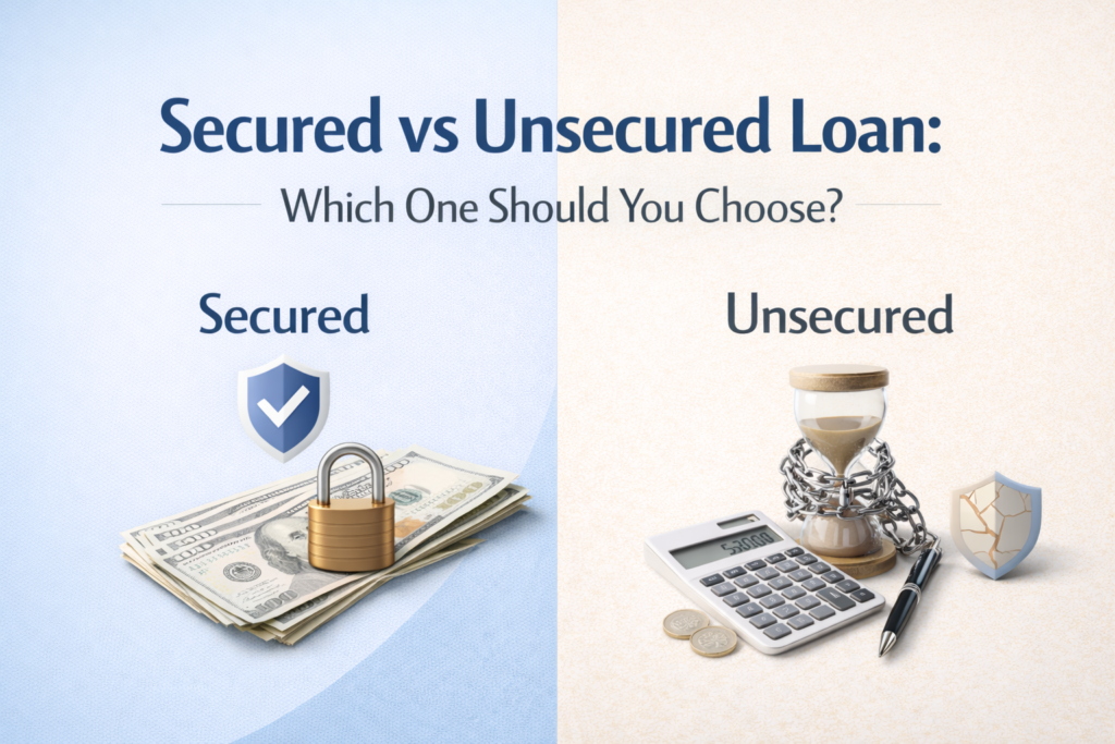 secured vs unsecured loan