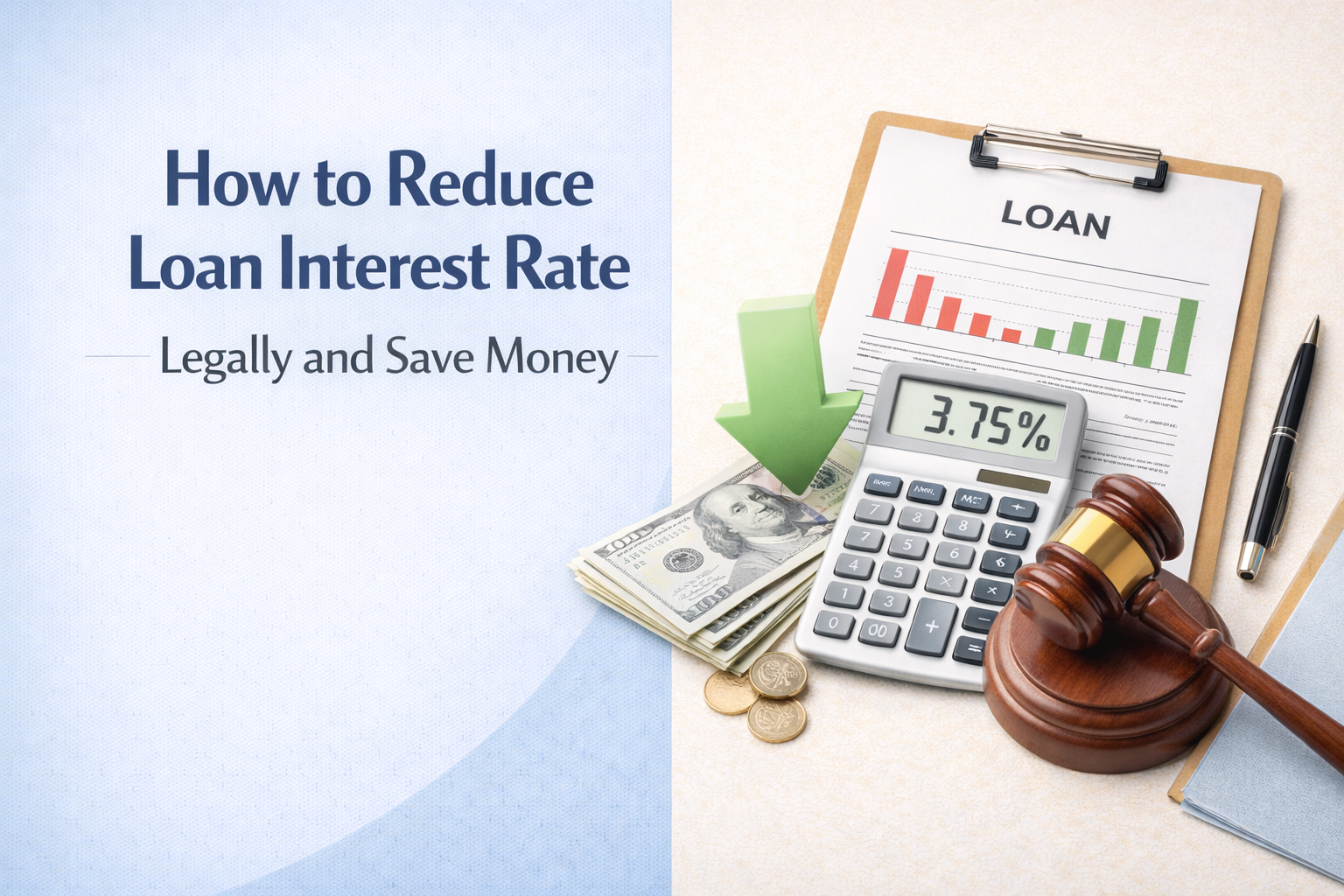 How to Reduce Loan Interest Rate Legally and Save Money