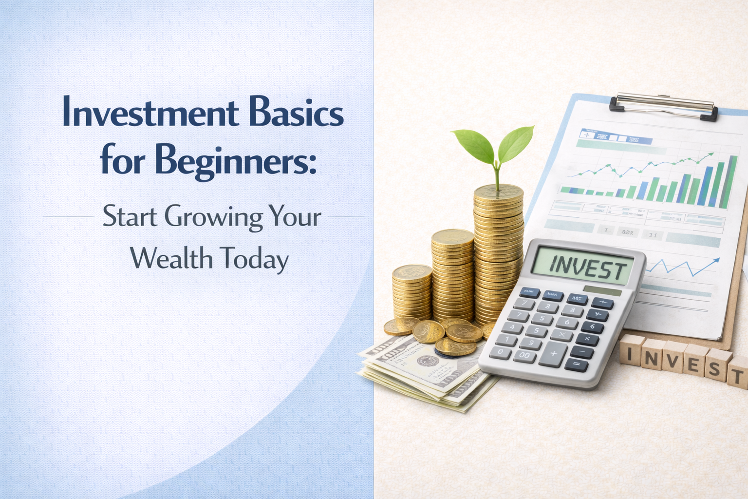 Investment Basics for Beginners: Start Growing Your Wealth Today