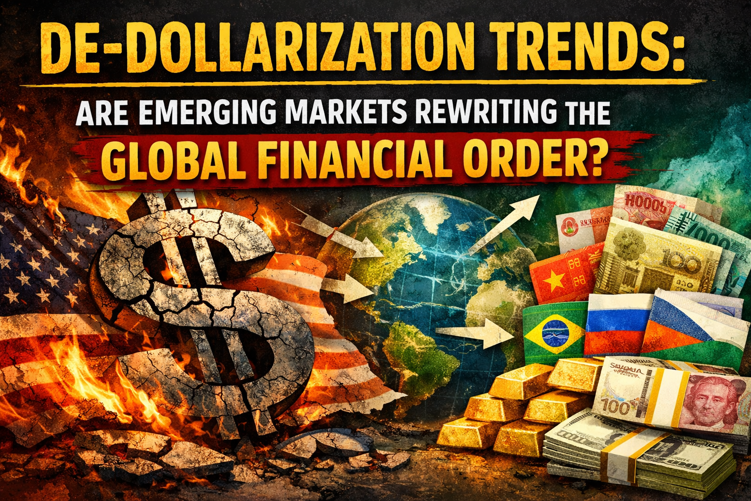 De-Dollarization Trends: Are Emerging Markets Rewriting the Global Financial Order?